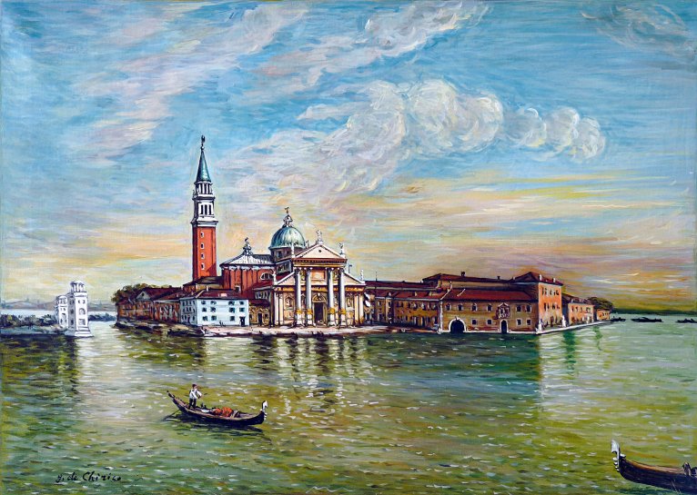 Giorgio de Chirico: Isola di San Giorgio - 1967