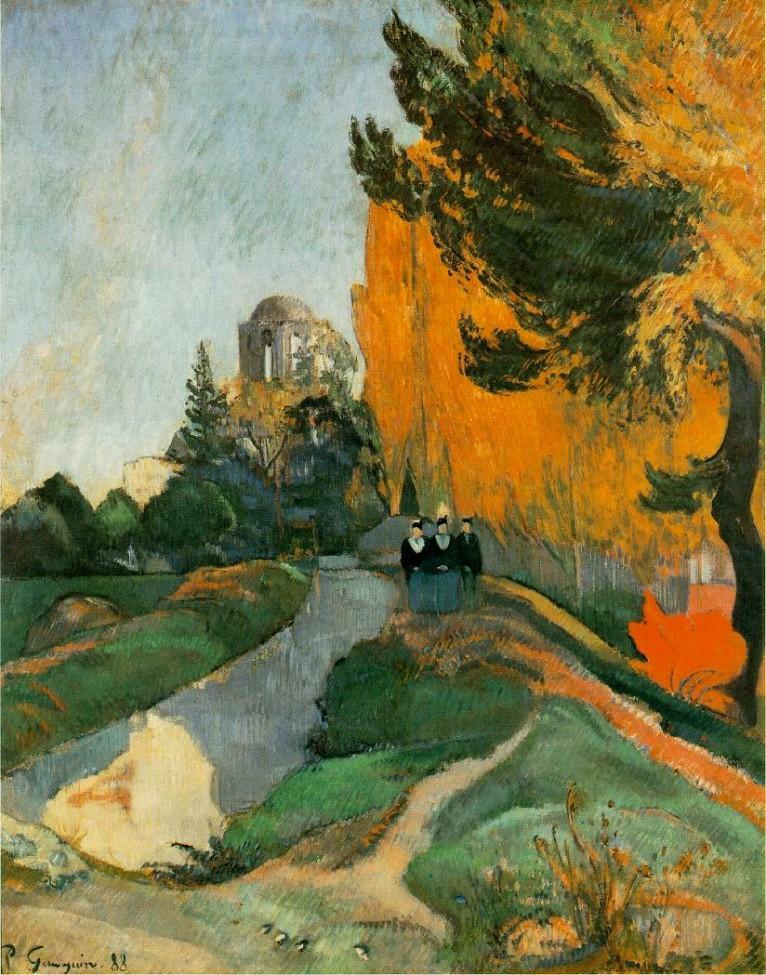Paul Gauguin - Alyscamps - 1888