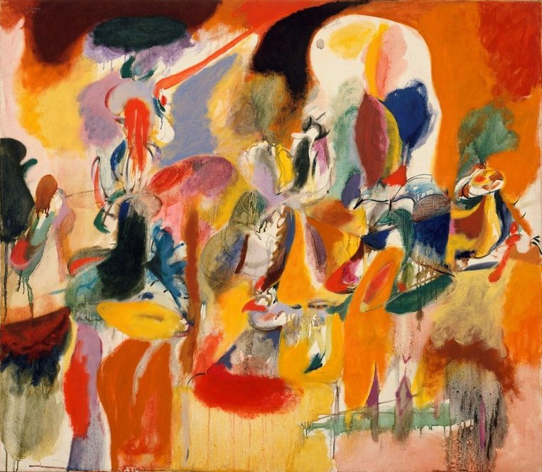 Arshile Gorky: Water of the Flowery Mill - 1944