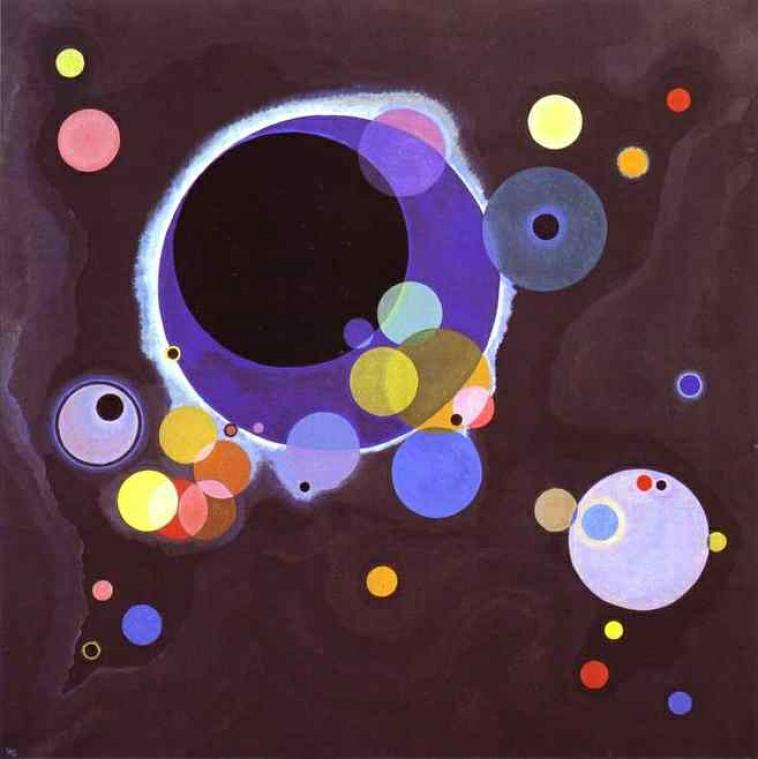 Wassily Kandinsky - Several Circles - 1926