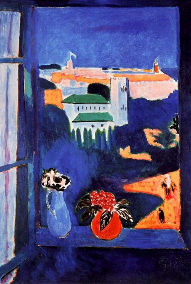 Henri Matisse - Landscape Viewed from a Window - 1912