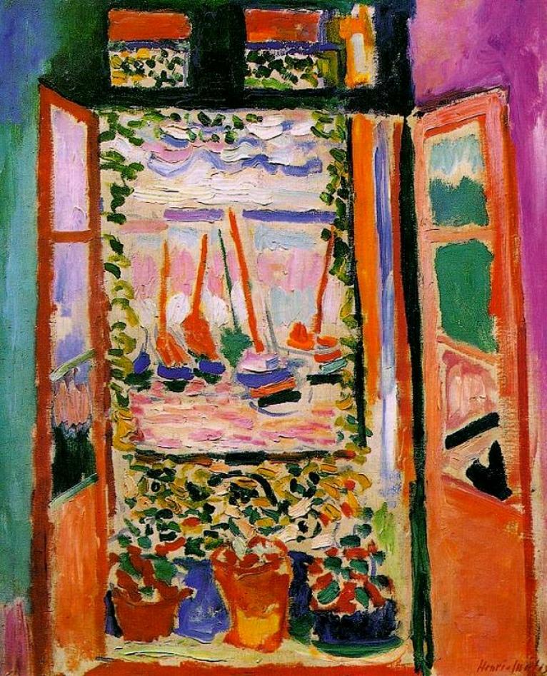 Henri Matisse - Open Window - 1905