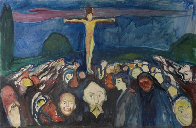 Edvard Munch: Golgotha - 1900