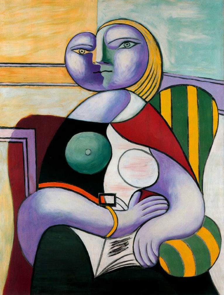 Pablo Picasso - Woman with a Flower - 1932