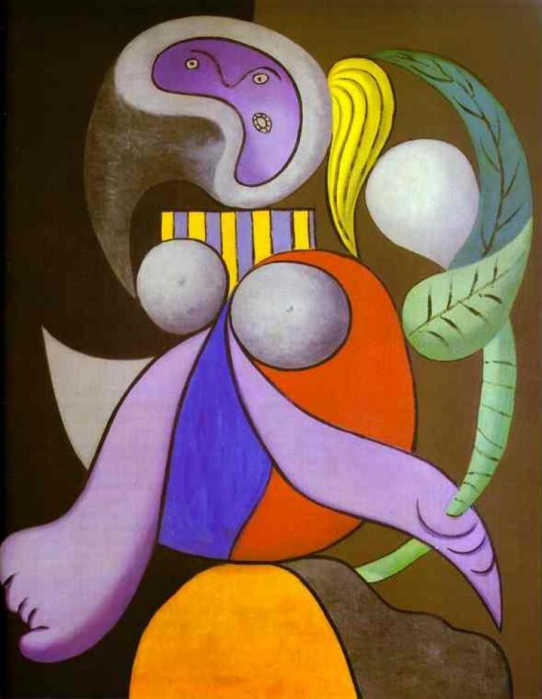 Pablo Picasso - Woman with a Flower - 1932