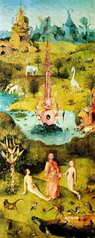 Hieronymus Bosch: The Garden of Earthly Delights - 1504 [Left]