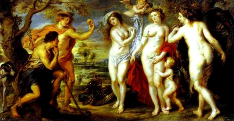 Peter Paul Rubens: The Judgment of Paris - 1639