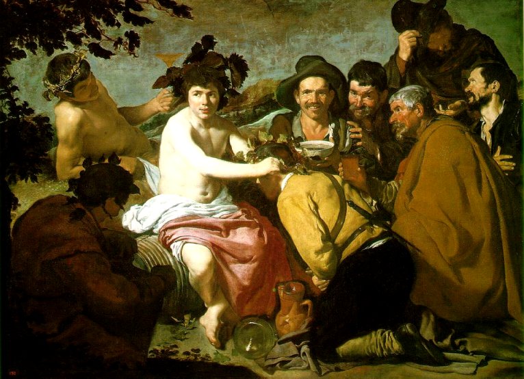 Diego Velazquez: Feast of Bacchus - 1628-1629