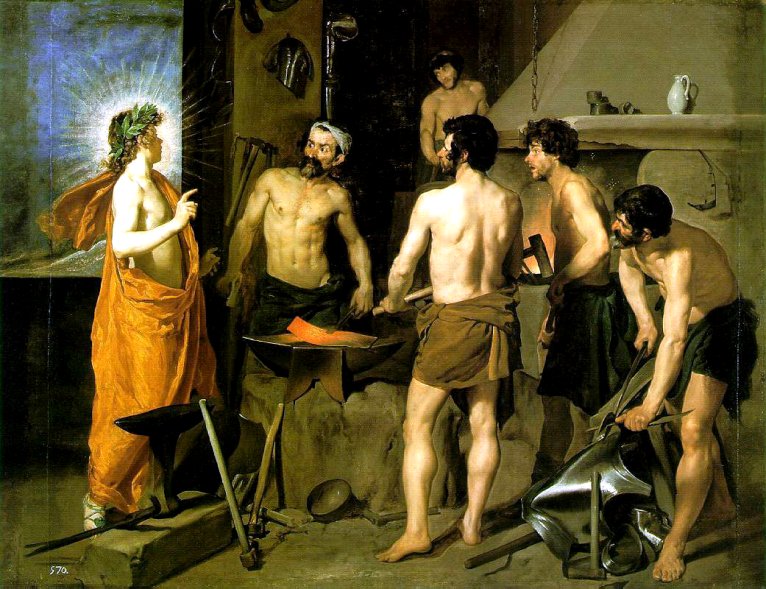 Diego Velazquez: Forge of Vulcan - 1630