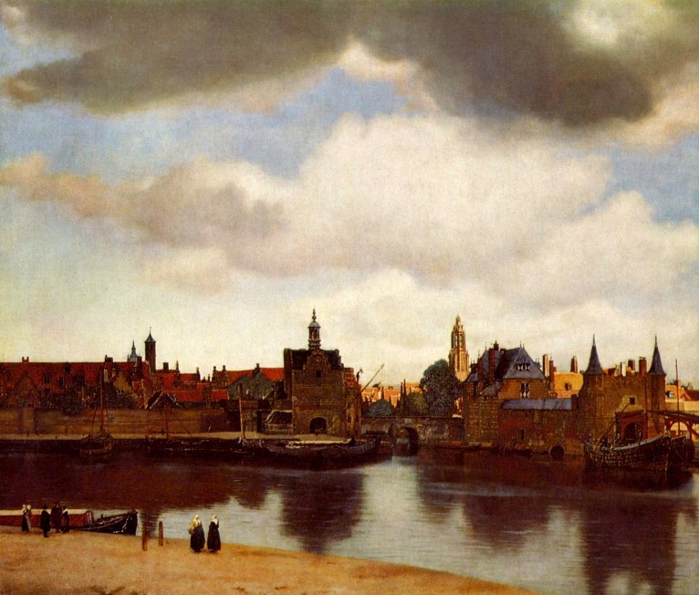 Johannes Vermeer: View of Delft - 1659-1660