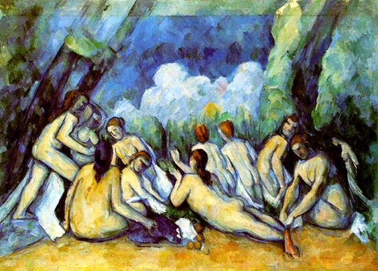 Paul Cezanne: Bathers - 1894-1905