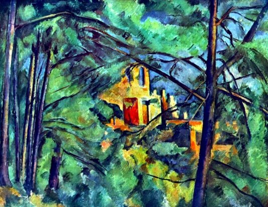 Paul Cezanne: Chteau Noir - 1894-1896