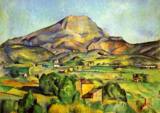 Paul Cezanne: The Mount Sainte-Victoire - 1885-1895