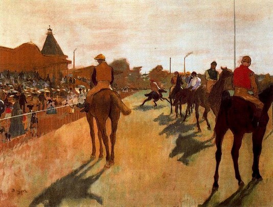 Edgar Degas: The Parade - 1866-1868