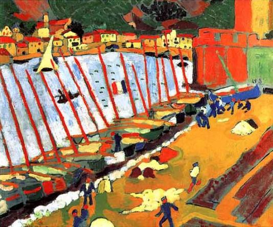 Andre Derain: Suburb of Colloure - 1905