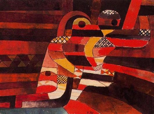 Paul Klee: Lovers - 1920