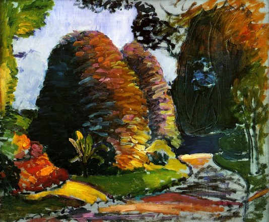Henri Matisse: Luxembourg Gardens - 1902-1903