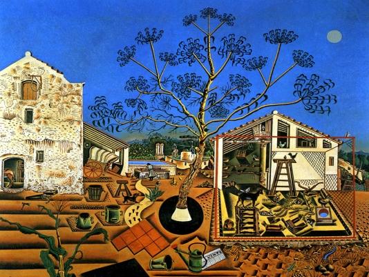 Joan Miro: The Farmhouse, Mont Roig - 1921-1922