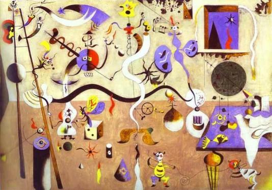 Joan Miro: Harlequins Carnival - 1924-1925