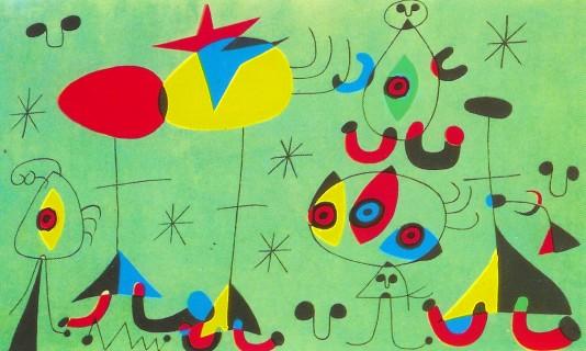 Joan Miro: Snob Party at the Princess's - 1944