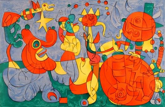 Joan Miro: Ubu Roi - 1966