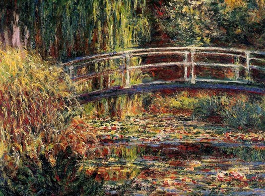 Claude Monet: The Water-Lily Pond: Pink Harmony - 1900