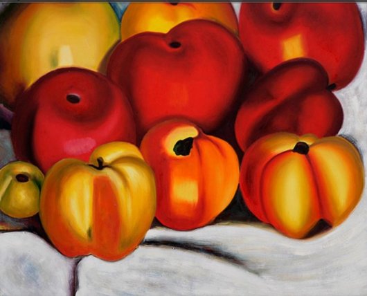 Georgia O'Keeffe: Apple Family II - 1920