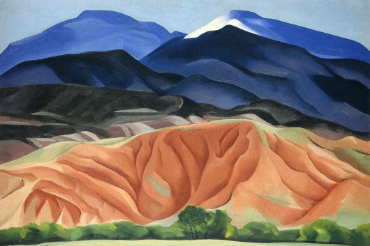 Georgia O'Keeffe: Black Mesa Landscape, New Mexico - 1930