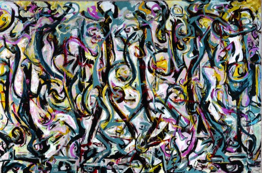 Jackson Pollock: Mural (fragment) - 1943