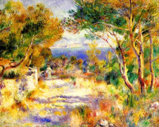 Pierre Auguste Renoir: L'Estaque - 1882