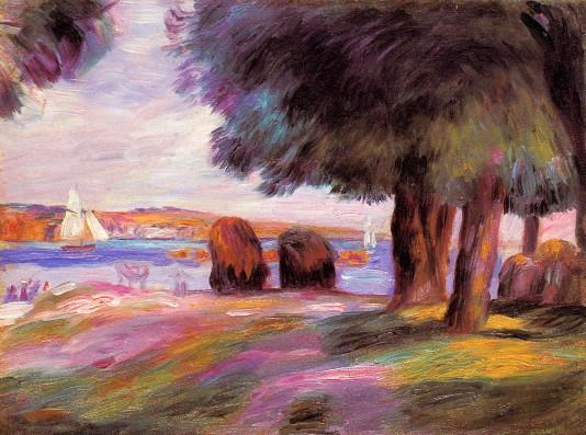 Pierre Auguste Renoir: Landscape - 1895