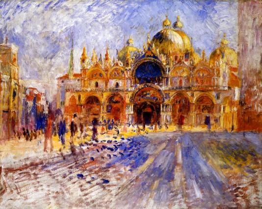 Pierre Auguste Renoir: The Piazza San Marco, Venice - 1881