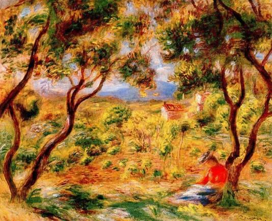 Pierre Auguste Renoir: The Vines at Cagnes - 1908
