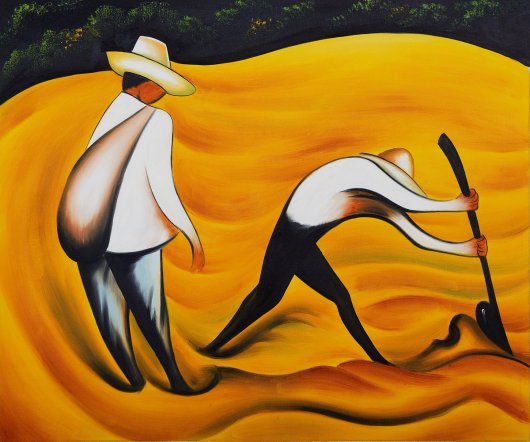 Diego Rivera: Peasants - 1931
