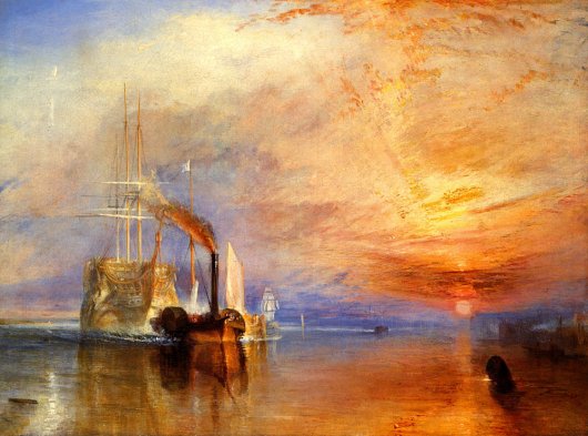 J.M.W. Turner: The Fighting Temeraire Tugged to Her Last Berth - 1938