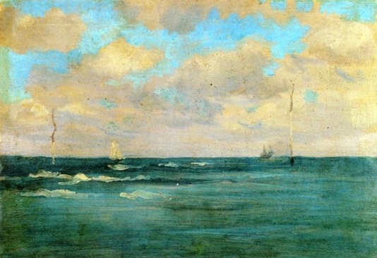 James Whistler: Bathing Posts - 1893