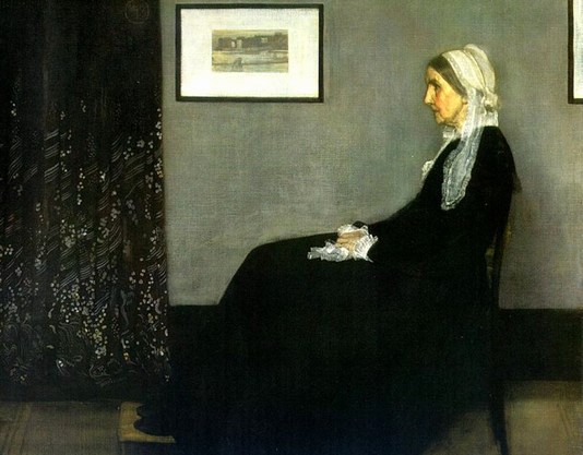 James Whistler: Arrangement in Grey and Black - 1871