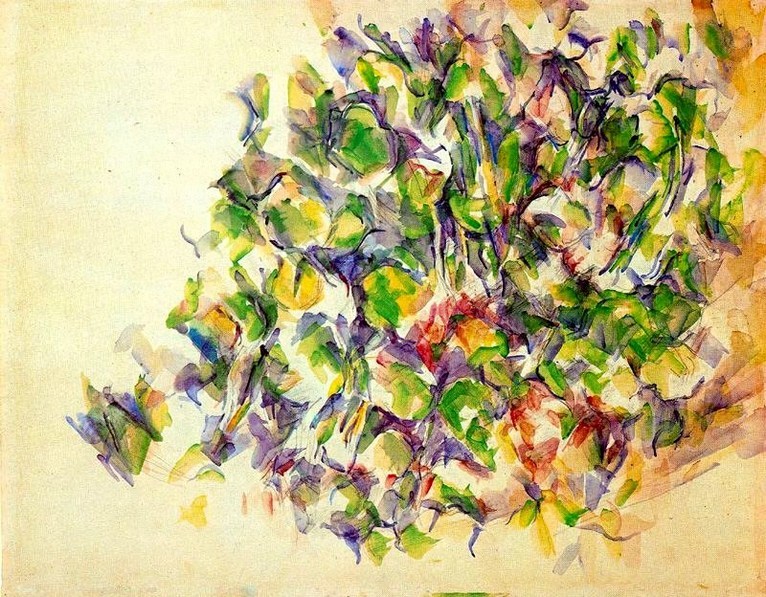 Larger view of Paul Cezanne: Foliage - 1895-1900
