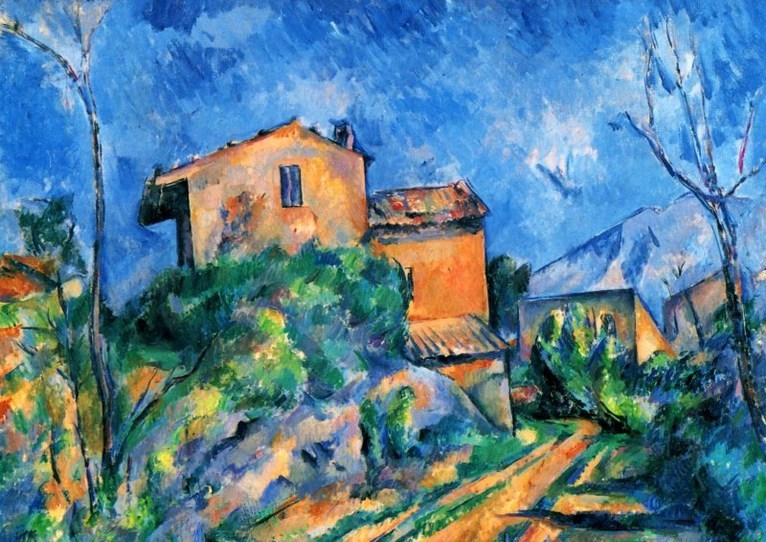 Larger view of Paul Cezanne: Maison Maria with a View of Chateau Noir - 1895