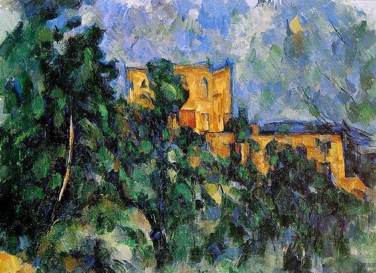 Larger view of Paul Cezanne: Chteau Noir - 1904-1906