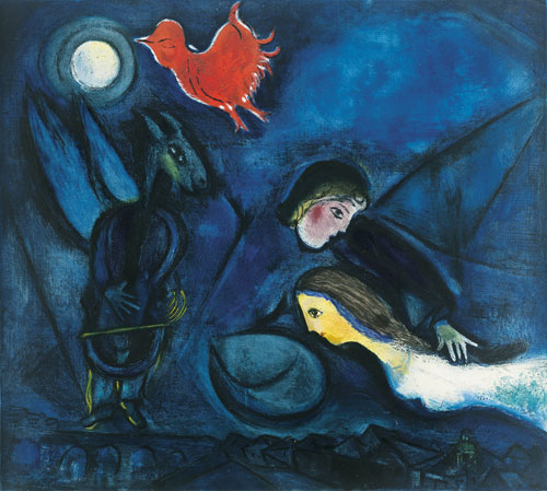 Larger view of Marc Chagall: Aleko - 1967