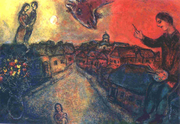 Larger view of Marc Chagall: The Artist Above Vitebsk - 1977-1978