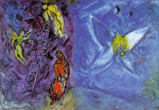 Larger view of Marc Chagall: Jacob's Dream - 1954-1967