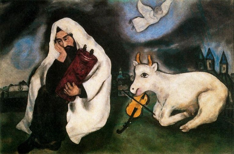 Larger view of Marc Chagall: Solitude - 1933