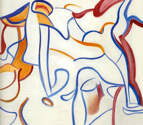 Larger view of Willem de Kooning: Untitled XXI - 1985