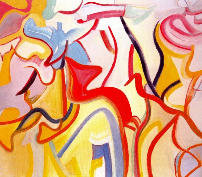 Larger view of Willem de Kooning: Untitled - 1988