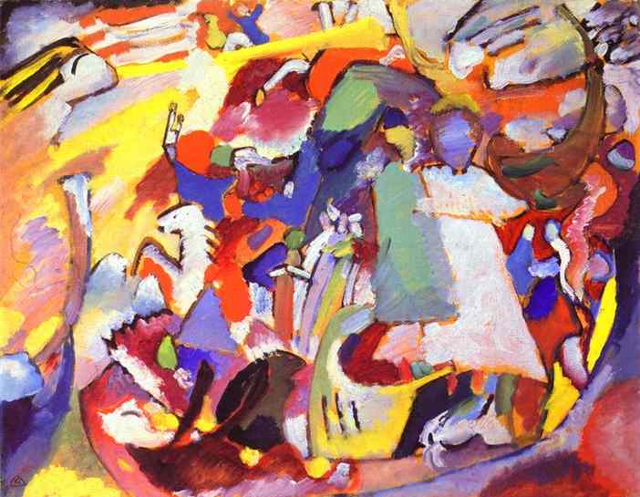 Larger view of Wassily Kandinsky: All Saints I - 1911