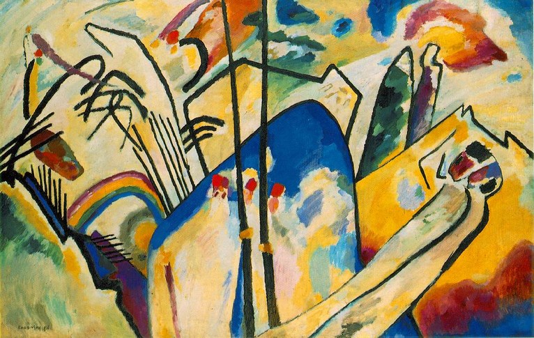 Larger view of Wassily Kandinsky: Composition IV - 1911