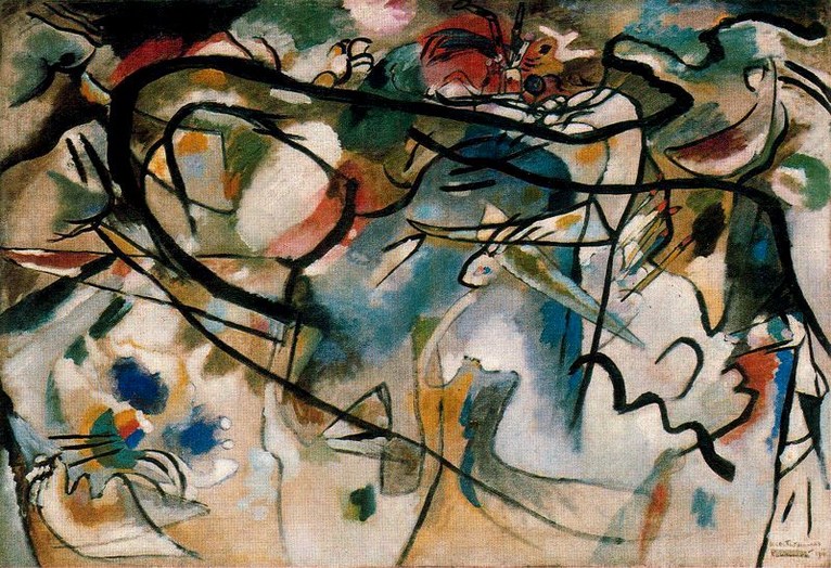 Larger view of Wassily Kandinsky: Composition V - 1911