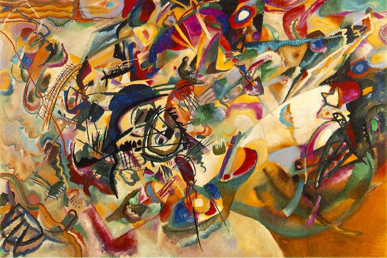 Larger view of Wassily Kandinsky: Composition VII - 1913